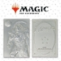 Mobile Preview: Magic the Gathering Metallbarren Ajani Goldmane Limited Edition (versilbert)