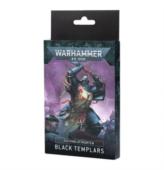 (55-52) Datenblattkarten: Black Templars (Deutsch)
