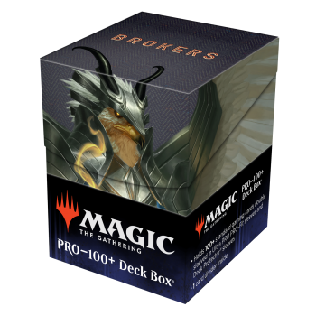 UP - Streets of New Capenna 100+ Deck Box V5 for Magic: The Gathering