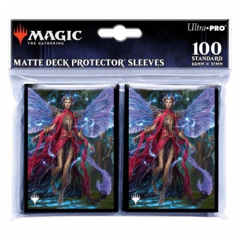 UP - Wilds of Eldraine 100ct Deck Protector Sleeves A for Magic: The Gathering