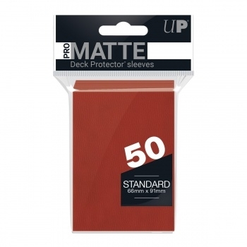Ultra Pro Deck Protector "Pro-Matte Red" (50)
