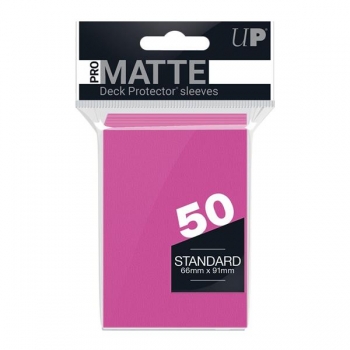 Ultra Pro Deck Protector "Pro-Matte Bright Pink" (50)