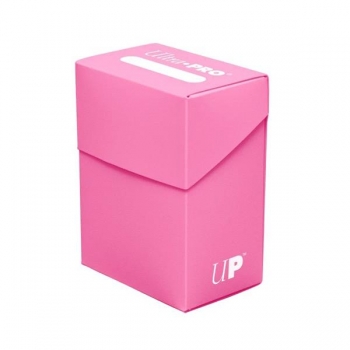 Ultra Pro Solid Color Deck Box (Bright Pink)