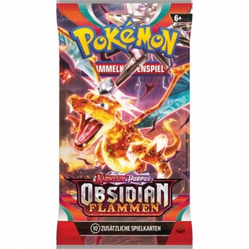Pokémon Obsidian Flammen Booster - DE