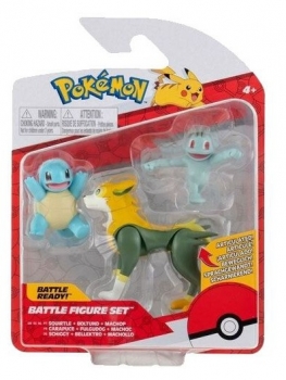 Pokémon Battle Minifiguren (3 Figuren pro Packung) 5-8 cm groß