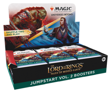 MTG - The Lord of the Rings: Tales of Middle-earth Jumpstart Vol.2 Booster Display (18 Packs) - EN