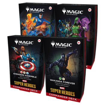 MTG - Marvel Super Heroes Commander Deck Set - EN