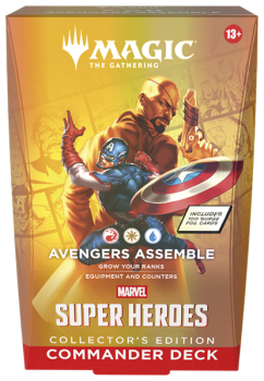 MTG - Marvel Super Heroes Commander Deck Collector's Edition 'Avengers Assemble' - EN