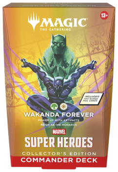 MTG - Marvel Super Heroes Commander Deck Collector's Edition 'Wakanda Forever' - EN
