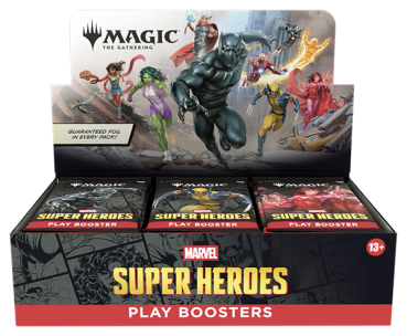 MTG - Marvel Super Heroes Playbooster Display - EN
