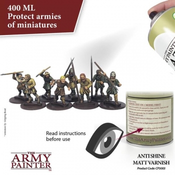 Preview: The Army Painter Colour Primer: Anti Shine Matt Varnish