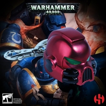 Warhammer 40K Metall-Schlüsselanhänger Blood Angels