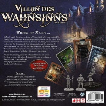 Villen des Wahnsinns - Jenseits der Schwelle • 2. Edition (Deutsch) (Heidelberger Spieleverlag)