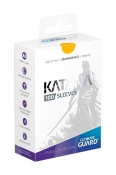Ultimate Guard Katana Sleeves Standardgröße Gelb