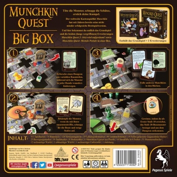 Munchkin Quest Big Box (Pegasus)