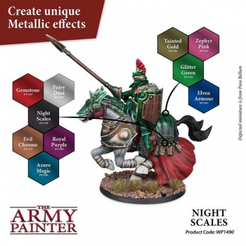 Army Painter Paint Metallics: Night Scales