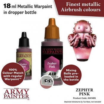 Army Painter Paint Metallics: Air Zephyr Pink