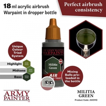 Army Painter Paint: Air Militia Green