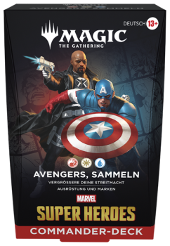 MTG - Marvel Super Heroes Commander Deck 'Avengers, Sammeln' - DE