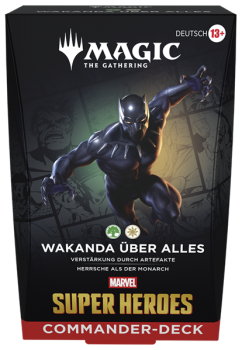 MTG - Marvel Super Heroes Commander Deck 'Wakanda über alles' - DE