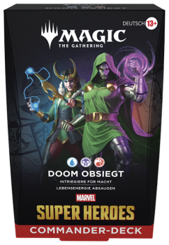 MTG - Marvel Super Heroes Commander Deck' Doom obsiegt' - DE