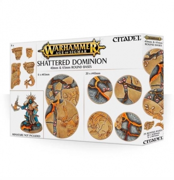(66-97) AOS: Shattered Dominion: 65+40mm Round Bases