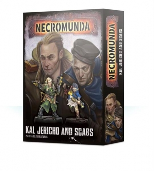 (300-38) Necromunda Kal Jericho and Scabs