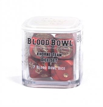 (200-97) Blood Bowl Khorne Team Dice