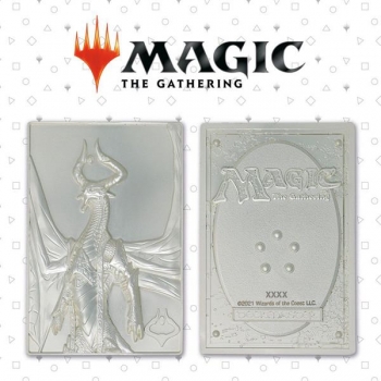Magic the Gathering Metallbarren Nicol Bolas Limited Edition (versilbert)