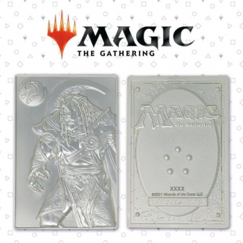 Magic the Gathering Metallbarren Ajani Goldmane Limited Edition (versilbert)