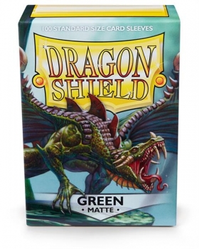 Dragon Shield Matte: Grün (100)