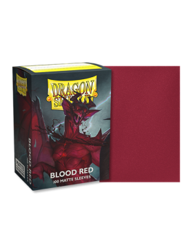 Dragon Shield: Matte – Blood Red 'Simurag' (100)