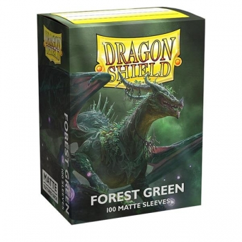 Dragon Shield Matte: Forest Green (100 Stück)