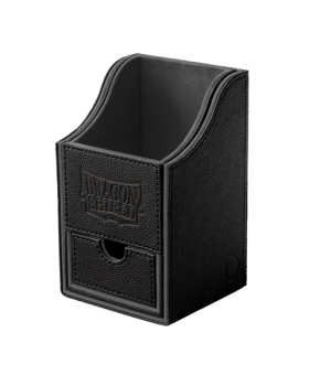 Dragon Shield: Nest Box + Dice Tray – Black/Black