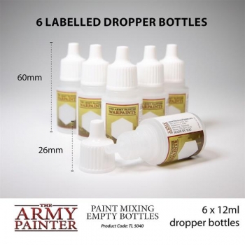 The Army Painter: Paint Mixing Empty Bottles
