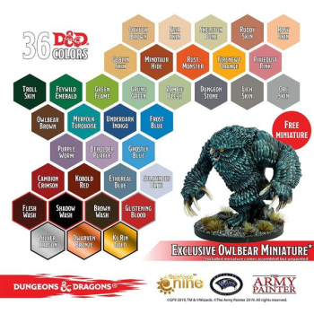 Preview: D&D Nolzur's Marvelous Pigments - Monsters Paint Set