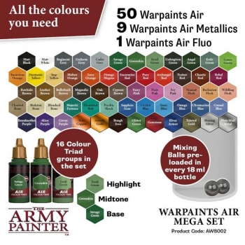 The Army Painter: Warpaints Air Mega Set
