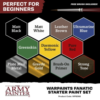 Preview: The Army Painter Warpaints Fanatic: Starter Paint Set