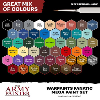 Preview: The Army Painter Warpaints Fanatic: Mega Paint Set