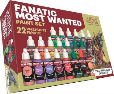 The Army Painter Warpaints Fanatic: Most Wanted Paint Set