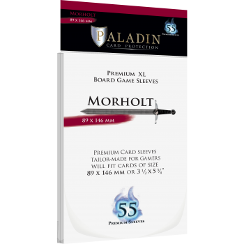 Paladin Sleeves - Morholt Premium XL 89x146mm (55 Sleeves)