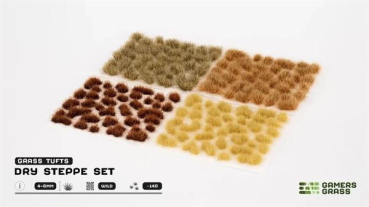 Dry Steppe Set - Wild (4mm/6mm) (Gamers Grass)