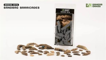 Basing Bits - Sandbag Barricades (Gamers Grass)