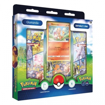 Pokémon TCG GO Pin Box - Glumanda (Deutsch)