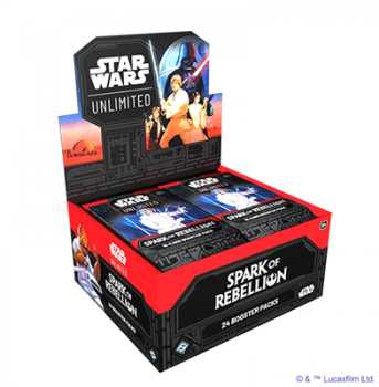 FFG - Star Wars: Unlimited - Spark of Rebellion Booster Display (24 Booster) - EN