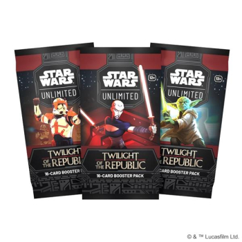 FFG - Star Wars: Unlimited - Twilight of the Republic Booster - EN