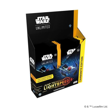 Star Wars: Unlimited – Jump to Lightspeed Carbonite-Booster Display (English)