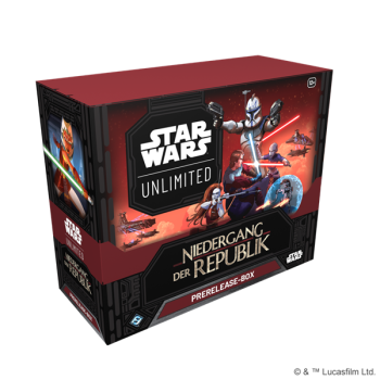 FFG - Star Wars: Unlimited - Niedergang der Republik (Prerelease-Box) - DE