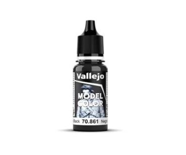 Vallejo - Model Color Gloss 192 - Gloss Black 18ml