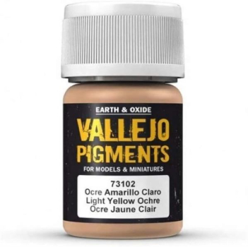 Vallejo Pigment Light Yellow Ocre 35ml